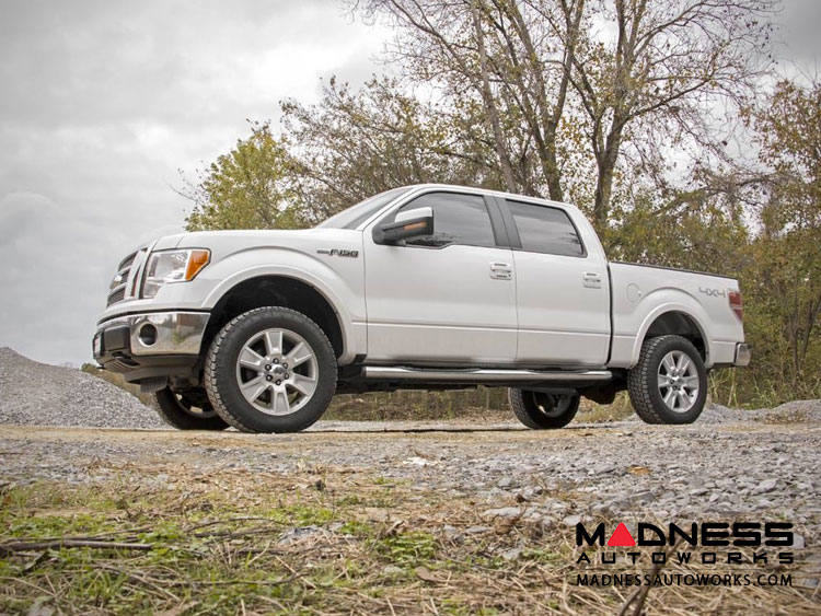 Ford F-150 2in Leveling Billet Strut Extensions (2009 - 2013) - 4WD Ford F-150 2in Leveling Billet Strut Extensions (2009 - 2013) - 4WD